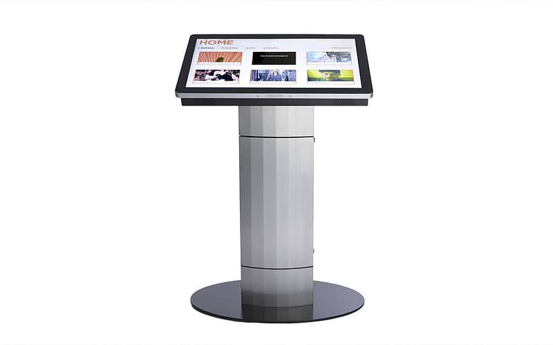 Freestanding digital signage pedestal
